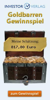 Geschätzter Goldpreis: 817,80 Euro