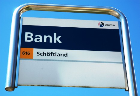 Haltestelle Bank in Schmiedrued-Walde 