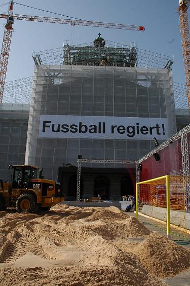 Fussball Bundeshaus